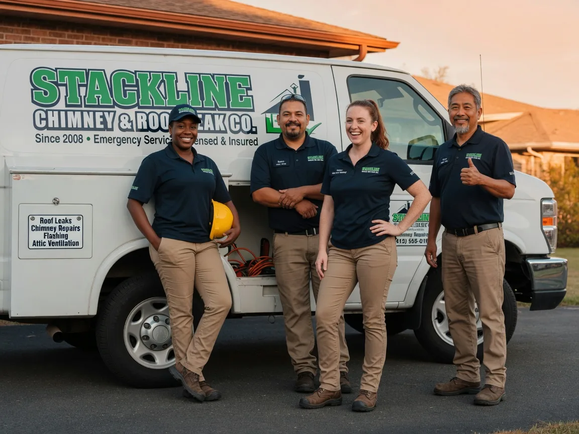 Chimney flashing repair company in Cando, ND